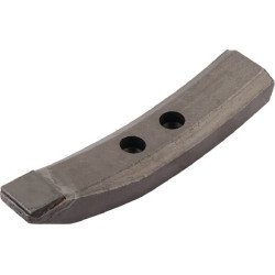 Kultivatoriaus kaltelis 260x55x30 mm, dešininis, grūdintas, plokščias, 2 skylių, tinka Köckerling 915772KR