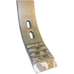 Kultivatoriaus kaltelis 382x100x20 mm, grūdintas, lenktas, 2 skylės CP705CN