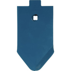 Kultivatoriaus kaltelis 230x120x10mm, plokščias, 1 skylė, tinka Lemken 3374388GP