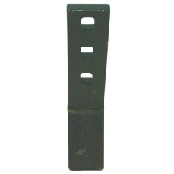 Kultivatoriaus kaltelis 245x45x10mm, išlenktas, 3 skylių, tinka Väderstad 419997KR