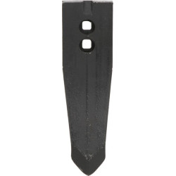 Kultivatoriaus kaltelis 160x50x16mm, grūdintas, plokščias, 2 skylės 188623N