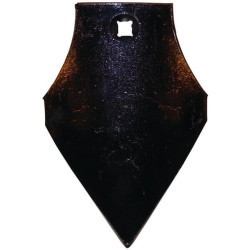 Kultivatoriaus kaltelis 200x135x8mm, grūdintas, plokščias, 1 skylė, tinka Razol CP484321