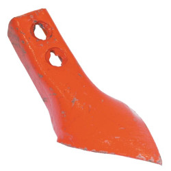 Kultivatoriaus kaltelis 235x90x7mm, lenktas, 2 skylių, tinka Niemeyer 031050N