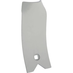 Deflektoriaus plokštė 240x100mm grūdinta, lenkta, 1 skylė, tinka Unia 1738050070N