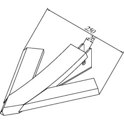 Anties kojos formos noragėlis, 50/60 tipo, originalus 990260