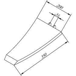 Kultivatoriaus antgalis 990571