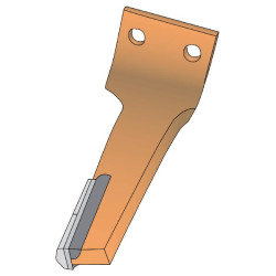 Diskinių akėčių virbalai, 2 vnt. kietmetalio plytelių, kairės pusės, 278 mm ilgio, tinka „Maschio“, „Kramp KE0913C2“