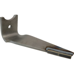 Diskinių akėčių virbalai, 2 vnt. kietmetalio plytelių, kairės pusės, ilgis 327 mm, tinka Maletti KE0741C2