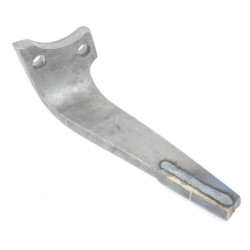 Akėčio noragėlis, 2 vnt. kietmetalio plytelių, kairinis, 310 mm ilgio, tinka Rabe, Kramp KE1303C2