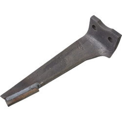 Akėčio noragėlis, 2 vnt. kietmetalio plytelių, kairinis, 320 mm ilgio, tinka Howard, Kramp KE0503C2