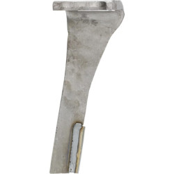 Diskinių akėčių dantys, kietmetalio, dešinės pusės, ilgis 330 mm, tinka Pöttinger, Kramp 873402203CN