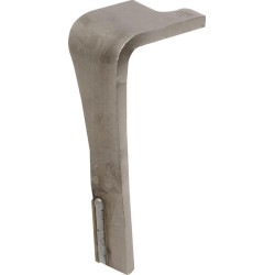 Diskinių akėčių dantys, kietmetalio, kairiniai, 335 mm ilgio, tinka Pöttinger, Kramp 873401200CN