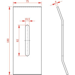 Grandiklis 180x75 AB070006