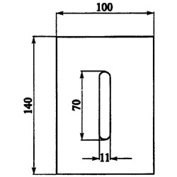 Grandiklis 100x138 mm Lely AB080004