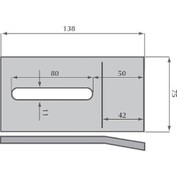 Grandiklis 140x75 52532130