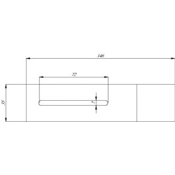 Grandiklis 35x146mm Gaspardo G16040770R