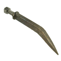 Lenktas akėčių dantis M16 16 mm kvadratinis EZ202001SP