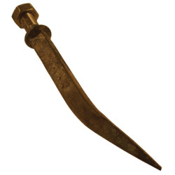 Lenktas akėčių dantis M14 14 mm kvadratinis EZ161801