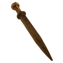 Akėčių virbas M12 12 mm kvadratinis EZ141500