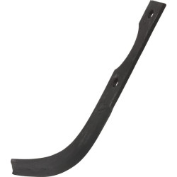 Rotovatoriaus peilis kairysis, 198x48x30mm, 4 mm storio, tinka Agria RB61611