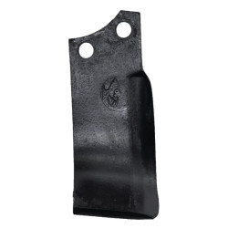 Rotovatoriaus peilis kairysis, 138x57x50mm, 6 mm storio, tinka Badalini RB03011