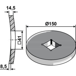 Suvirinimo žiedas 36x36 ir 40 17100074G