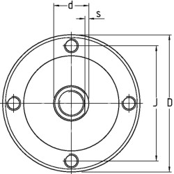 Ratų guolio mazgas Harrow diskui BAA0023