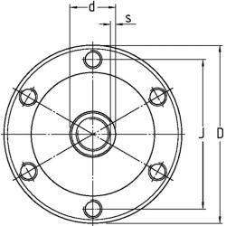 Disko stebulės guolio mazgas DH61298M2215KR