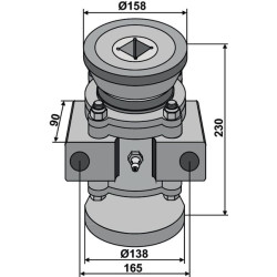 Guolis Dalbo, 40x40 17100037