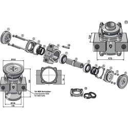 Guolis, skirtas „Souchu-Pinet“, 40x40 17100402