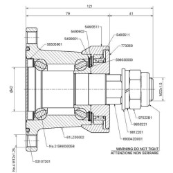 Disko stebulė S4200Z00001