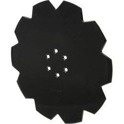 V formos įpjovos diskas, 506x5,0 mm, įgilinta skylė 110029N