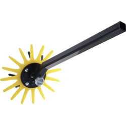 Pirštų ravėjimo elementas 370 Vidutinis kairysis geltonas MFW0003751L