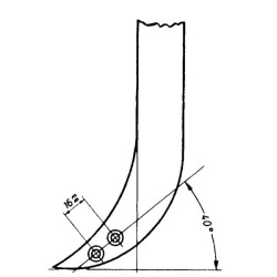 Stiebas 30x10 340 mm RS1086C