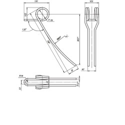 Akėčių virbas Horsch 34217502