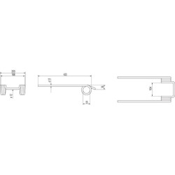 Akėčių virbas Horsch 00430507KR