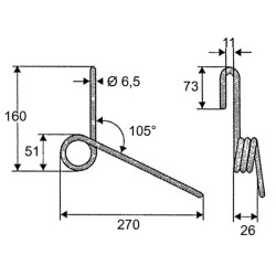 Akėčių pirštų galas 033299N