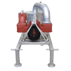 Akmenų gaudyklė ir BR120 ant rėmo 655BR120