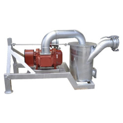 Akmenų gaudyklė ir BR160 ant rėmo 655BR160