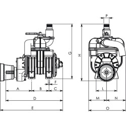 Vakuuminis siurblys, automatinis tepimas B.P. MEC6500A