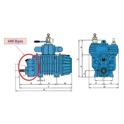 Vakuuminis siurblys Auto-Lube.B.P. STAR60MA