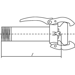 Moteriškas 6" sriegis + sriegis 6" 6206000Z