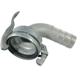 6 colių 90° alkūnė, 4 colių žarnos antgalis, 6204094Z