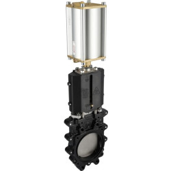 Peilio sklendė 6" dvikryptė (pneumatinė) ARZO0130150575