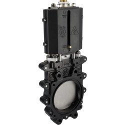 Peilio sklendė 6" dvikryptė (pneumatinė) ARZO0130150575