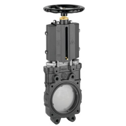 Peilio sklendė 4" su rankiniu ratuku ARZO0102100000