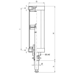 Pneumatinis cilindras 8" ARZO0570200000