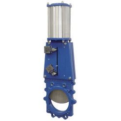 Metalinis vožtuvas + pneumatinis cilindras DN200 VGRP200