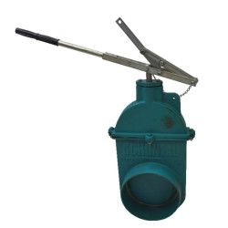 12 colių uždarymo sklendė + greito fiksavimo svirtis 1200088