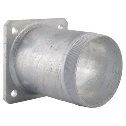 4 colių kvadratinis flanšas + srieginis galas 53107509110021